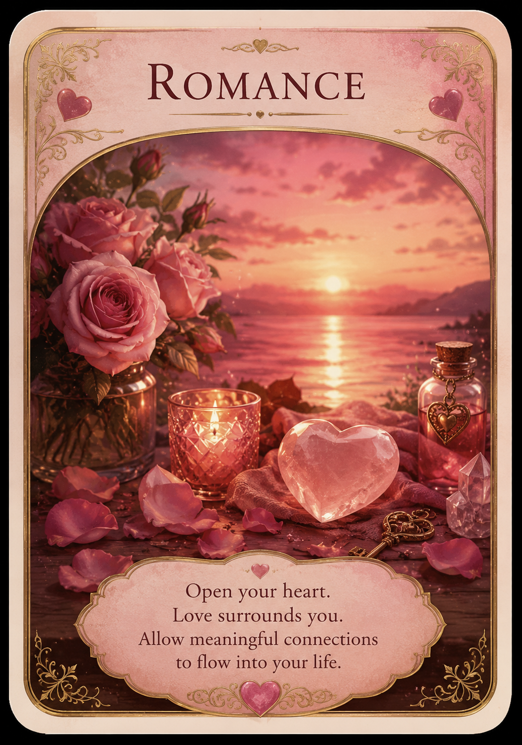Oracle Card Readings Romance deck